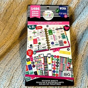 “The Happy Planner” Every Day Planned Stickers - Huge Booklet
